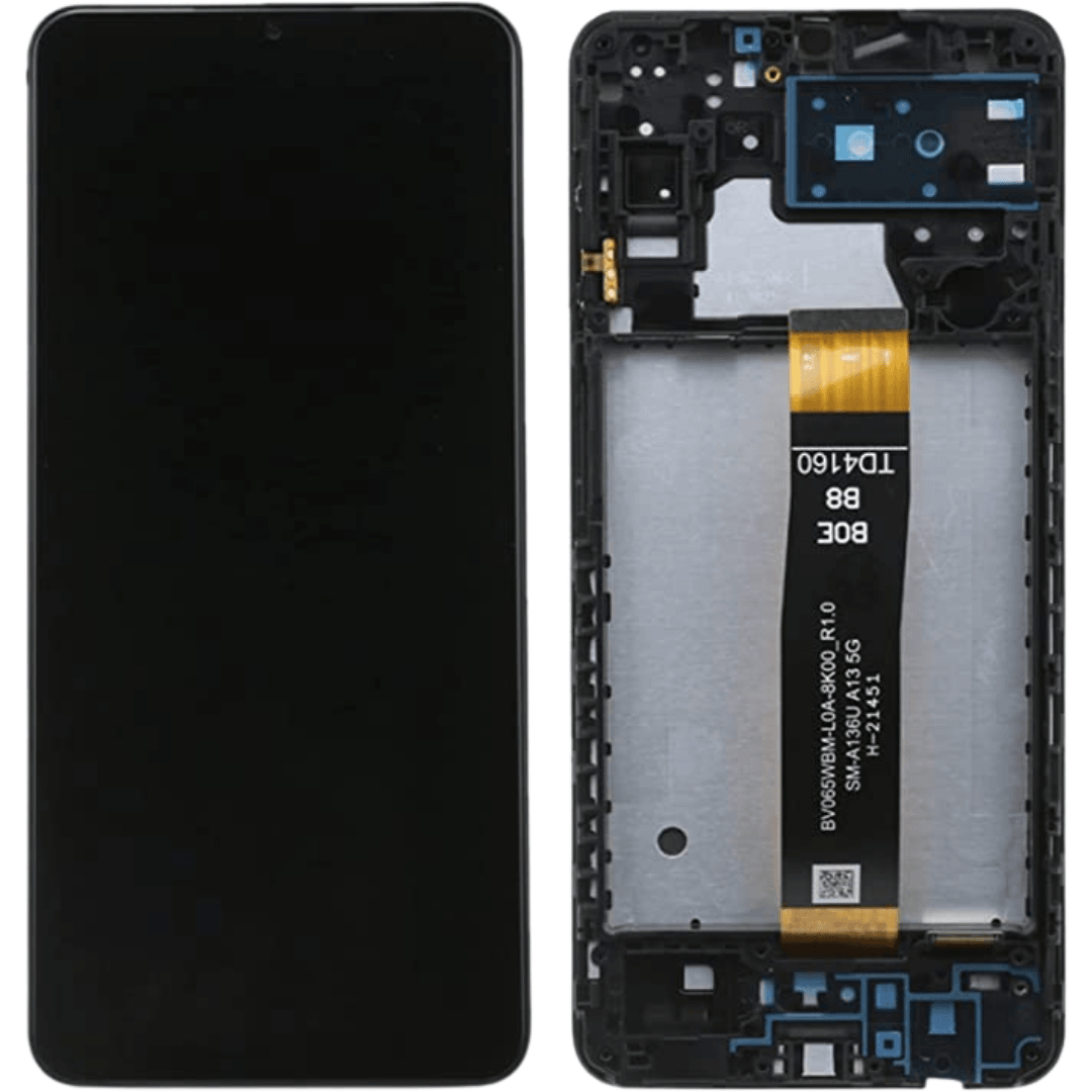 LCD Screen and Digitizer Full Assembly For Samsung Galaxy A13 5G SM-A136U - Best Cell Phone Parts Distributor in Canada, Parts Source LCD Screen and Digitizer Full Assembly For Samsung Galaxy A13 5G SM-A136U - Best Cell Phone Parts Distributor in Canada, Parts Source
